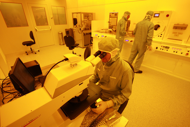 Binnig and Rohrer Nanotechnology Center: cleanroom