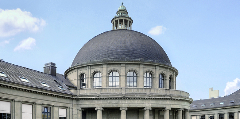 Vergr?sserte Ansicht: Kuppel der ETH Zürich (Bild: Josef Kuster)