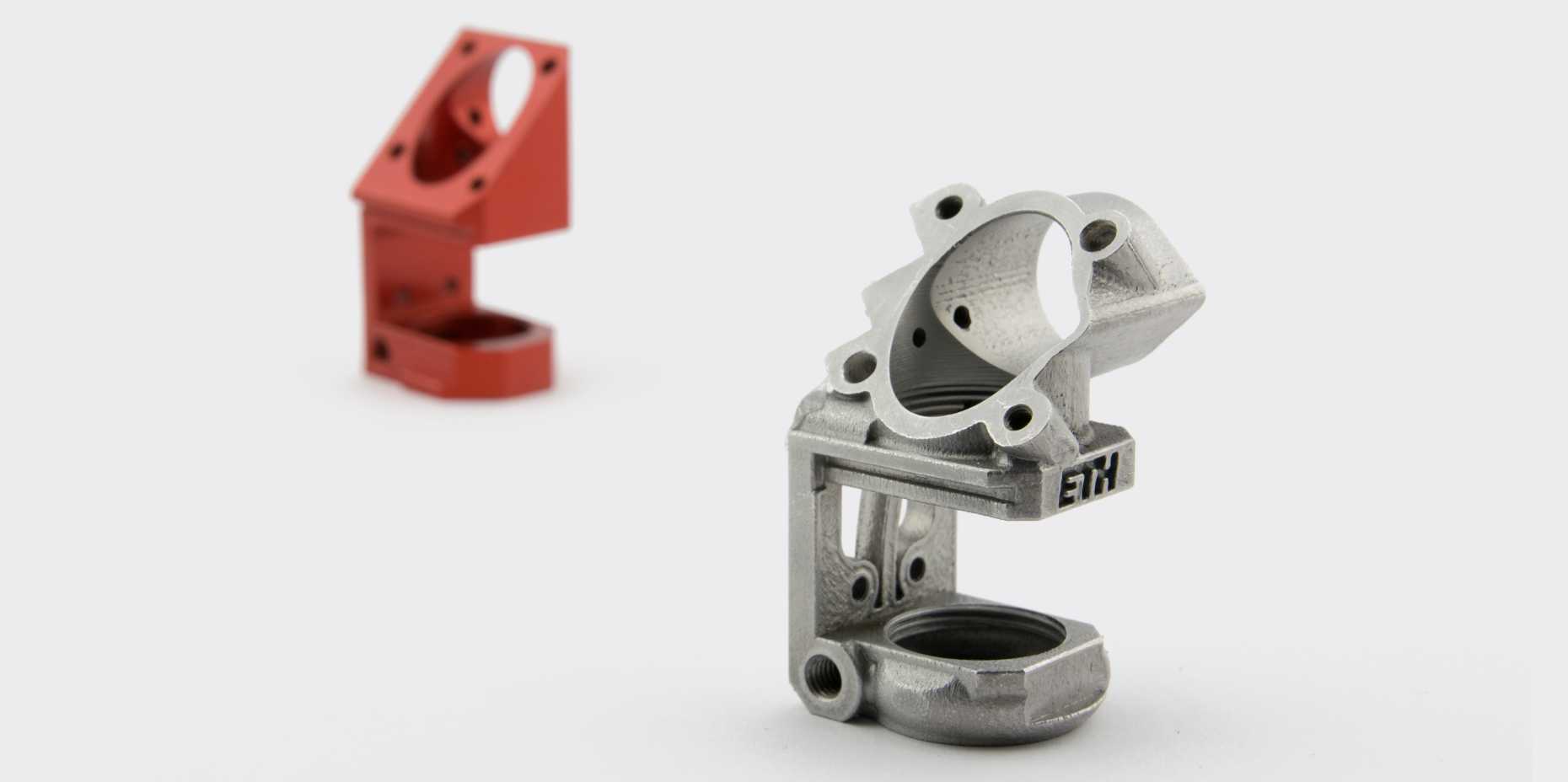 Vergr?sserte Ansicht: Spezifisch für 3D-Druck konstruiertes Bauteil. (Bild: PDZ Product Development Group Zurich)
