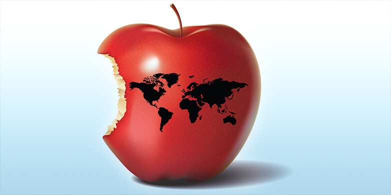 Vergr?sserte Ansicht: Apfel von Welt