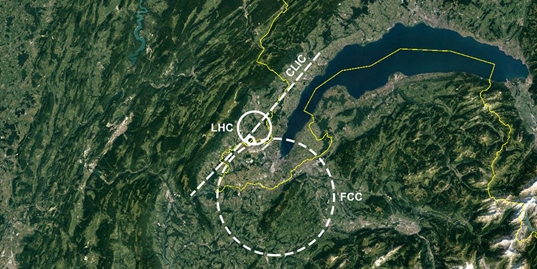 Vergr?sserte Ansicht: Karte von Genf