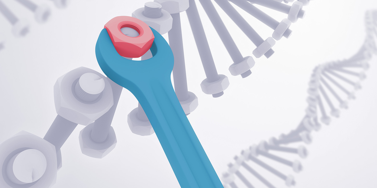 Forscher entwickelten basierend auf der Crispr-Cas-Methode ein Werkzeug, um schadhafte Gene gezielt zu korrigieren. (Symbolbild: Colourbox)