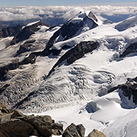 Ein Forscherteam rekonstruiert die Geschichte der Vergletscherung der Alpen und macht sie in einer kurzen Computeranimation sichtbar.