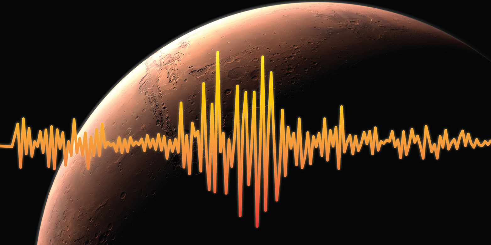 Der Mars bebt. (Bild: Nasa/JPL-Caltech) &nbsp;