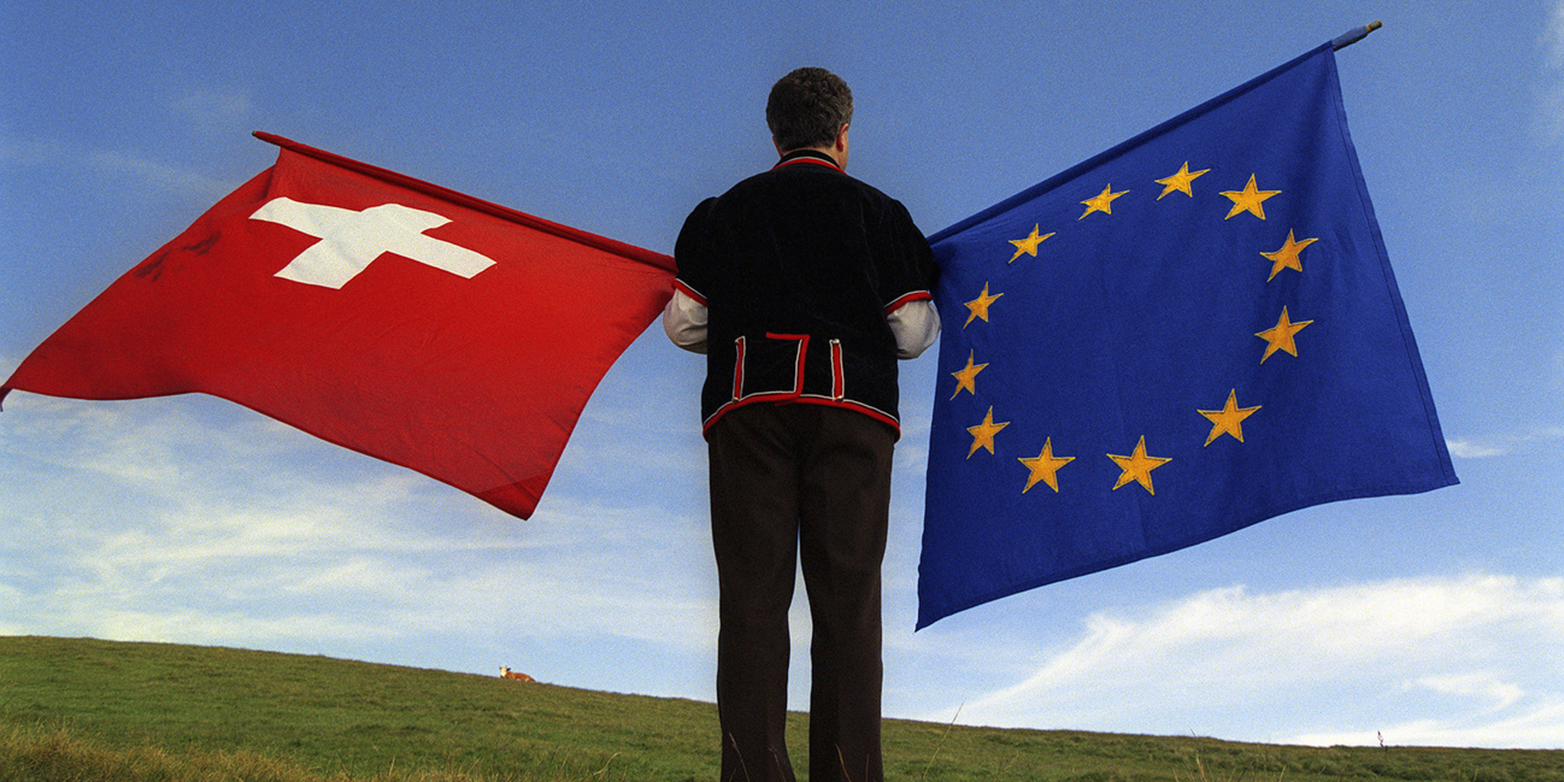 Wie werden die Beziehungen zwischen der Schweiz und der EU künftig ausgestaltet? (Bild: Keystone/SDA)