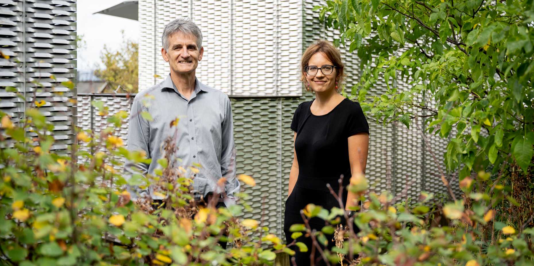 ETH-Professorin Isabel Günther und Dr. Fritz Brugger