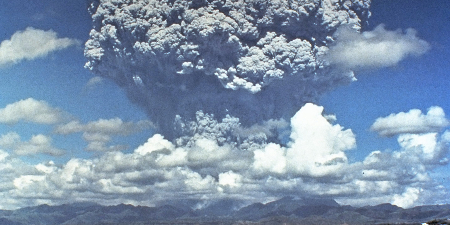 Ausbruch des Pinatubo im Juni 1991