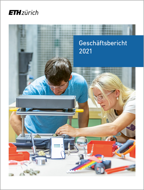 Coverbild des Geschäftsberichtes 2021