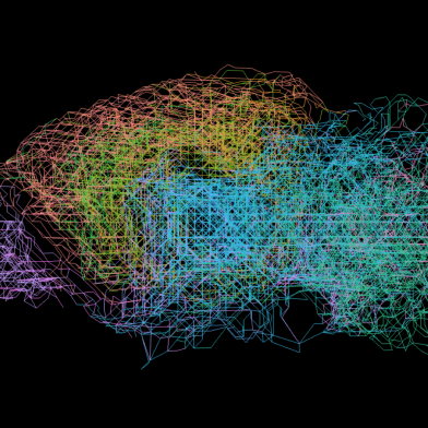 Visualisierung eines neuronalen Netzwerks