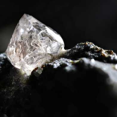 Bild eines Rohdiamanten