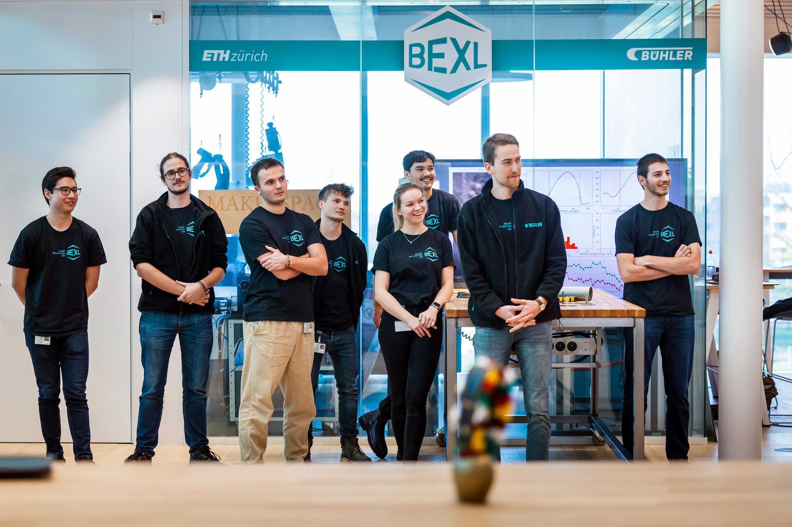 Vergr?sserte Ansicht: Gruppenfoto der Studierenden des BEXL Team