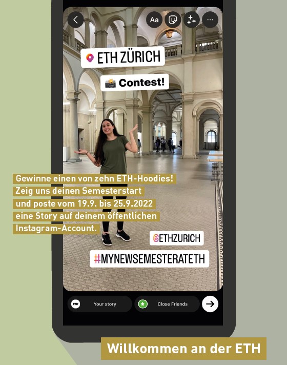 Instagram-Wettbewerb Semesterstart 2022