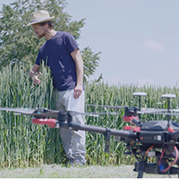Crop analysis with drones