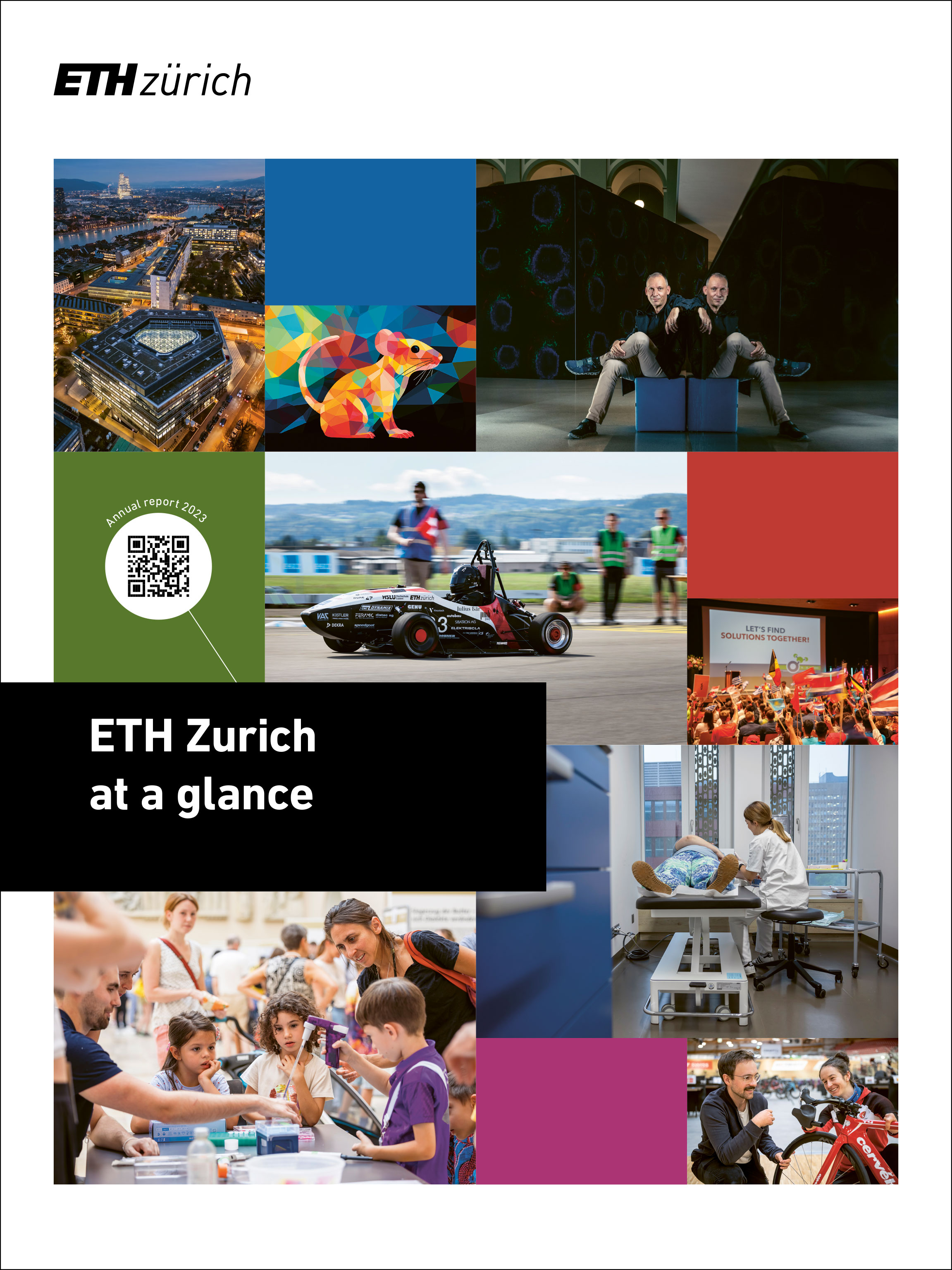 Broschure cover: ETH Zurich at a glance